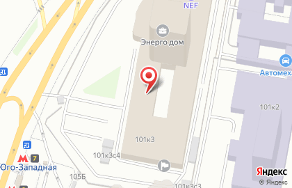 ОАО Мосэнерго на карте