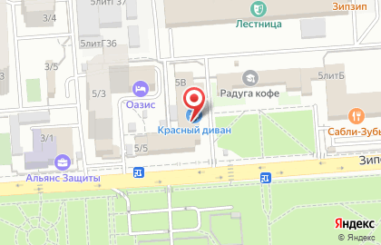 VISION на Зиповской улице на карте