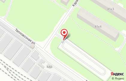 Автостоянка в Санкт-Петербурге на карте