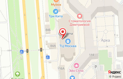 Магазин снаряжения и одежды для туризма и отдыха Сплав на Московском проспекте на карте