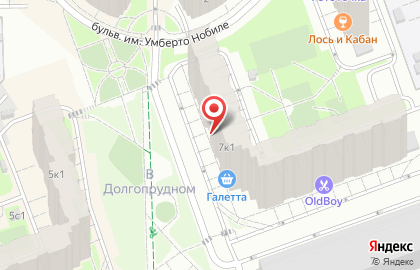 Отдел полиции по г. Долгопрудный на карте