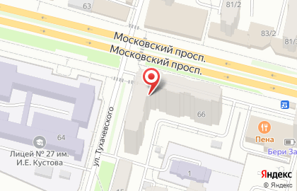 Флористический салон Цветы на Московском проспекте на карте