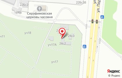 Компания Ритуал на улице Подольских Курсантов на карте