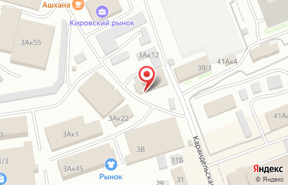 Оптовая фирма на Гурьевской улице на карте