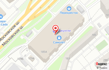 Книжный магазин Чакона в ТЦ Самолет на Московском шоссе, 185а на карте