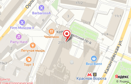 Совет пенсионеров, ветеранов войны, труда, Вооруженных Сил и правоохранительных органов в Москве на карте