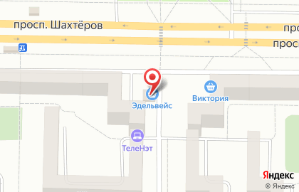 Продовольственный магазин Эдельвейс на улице 4-го микрорайона на карте