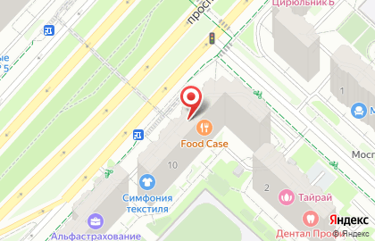 Техсфера на проспекте Защитников Москвы на карте