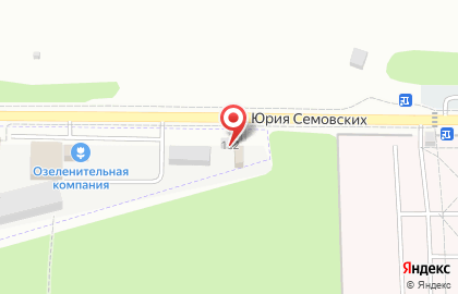 Шиномонтажная мастерская Авто-Стрит на улице Юрия Семовских на карте