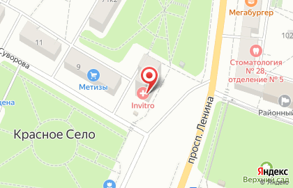 Пекарня Bengel на проспекте Ленина на карте