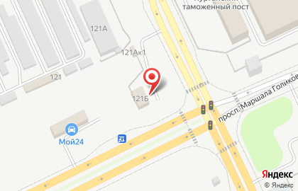 Курьерская служба вам Везёт на карте