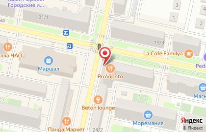 Пиццерия и суши-бар ProVIPnto на улице Тухачевского на карте
