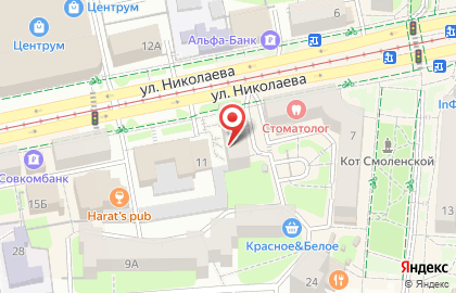 Магазин одежды Люкс на карте