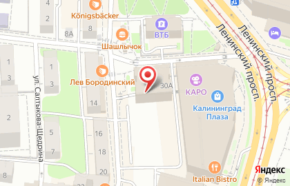 Компания Европлан на Ленинском проспекте на карте