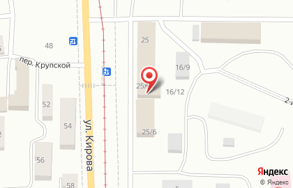СТО на Кирова в Осинниках на карте