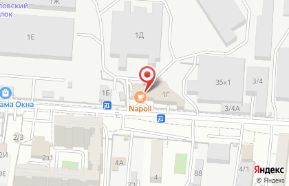 Кафе Napoli в Ставрополе на карте