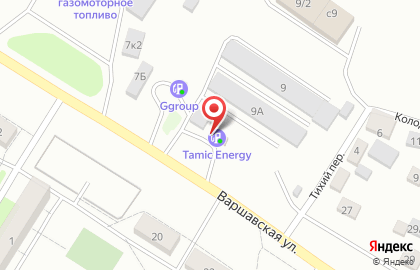Tamic energy в Октябрьском районе на карте