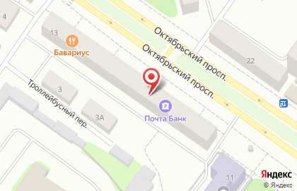 Кафе Парижанка в Петрозаводске на карте