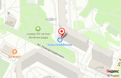 Магазин Красное & Белое в Москве на карте