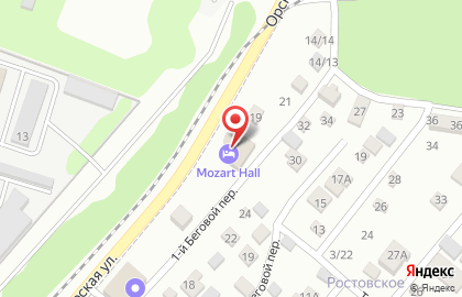 Гостинично-ресторанный комплекс Mozart Hall на карте