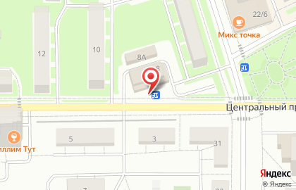 Аптечный пункт в Центральном проезде, 8 в Ивантеевке на карте