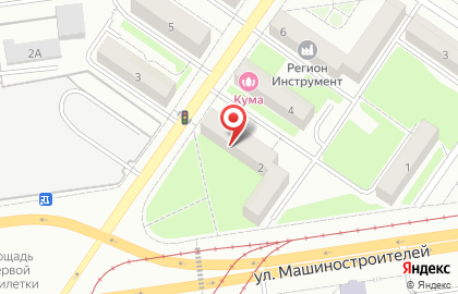 Юридическая компания Бизнес-групп в Орджоникидзевском районе на карте