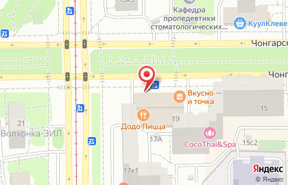 Магазин суши Суши Шоп на Чонгарском бульваре на карте