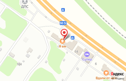 Я ем на карте