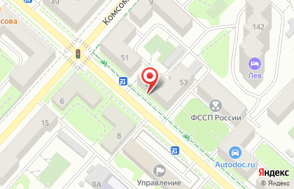 Комитет по управлению имуществом на улице Кирова на карте