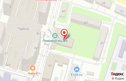 Чайка, г. Железнодорожный на карте