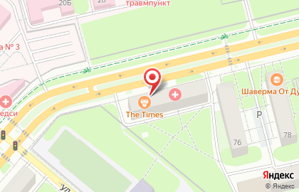 Суши-бар The Times на карте