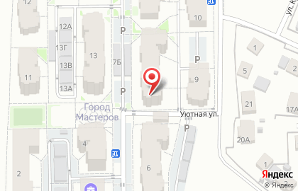 Магазин в Калининграде на карте