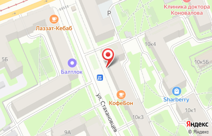Рюмочная в Санкт-Петербурге на карте