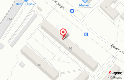 Студия красоты Атмосфера на Советской улице на карте
