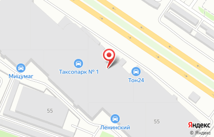 Авеню на улице Начдива Онуфриева на карте