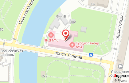 ЗАО Банкомат, Банк ВТБ 24 на улице Ленина 1 на карте