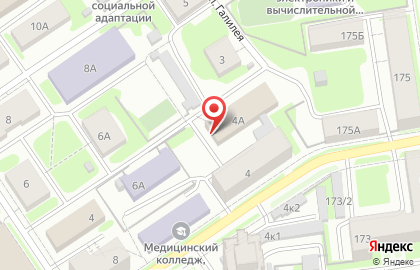 Музей истории профессионального образования Новосибирской области на карте