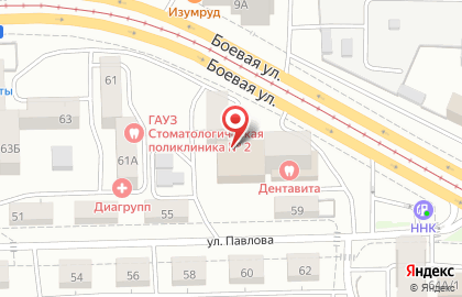 Мастерская по ремонту одежды Минутка в Октябрьском районе на карте