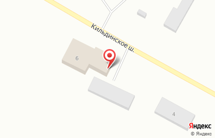 Пожарная часть №22 по охране пгт. Кильдинстрой Государственная противопожарная служба Мурманской области, Кольский филиал в Мурманске на карте