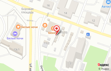 ЗАО Банкомат, Банк ВТБ 24 на Боровой улице на карте