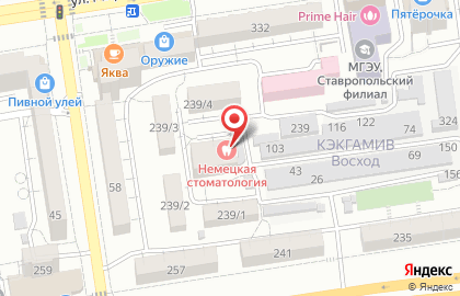 Компания СОЮЗ-ФИНАНС на улице Лермонтова на карте