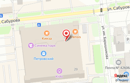Салон красоты Nail18 в Ижевске на карте