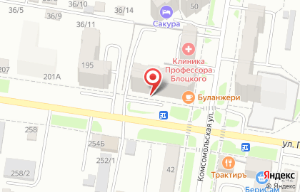 Агентство недвижимости Империя на улице Горького на карте