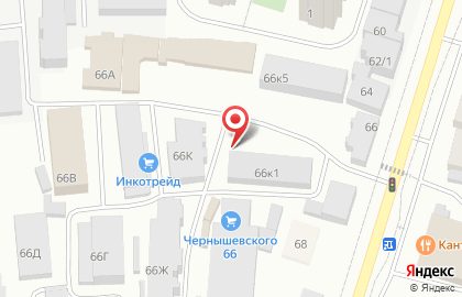 Якутская птицефабрика на улице Чернышевского на карте
