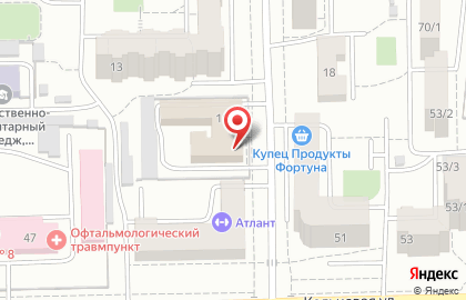 Санаторий Башнефть-Сервис в Орджоникидзевском районе на карте
