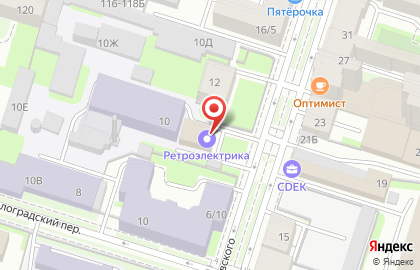 Евромастер на улице Черняховского на карте