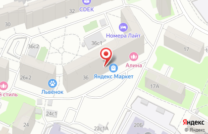 Клиника пластической хирургии в Москве на карте