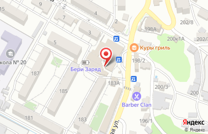 Магазин колбасных изделий в Центральном районе на карте