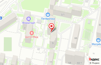 Парикмахерский салон Кредо в Ленинском районе на карте