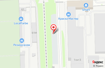 Темп на Бокситогорской улице на карте
